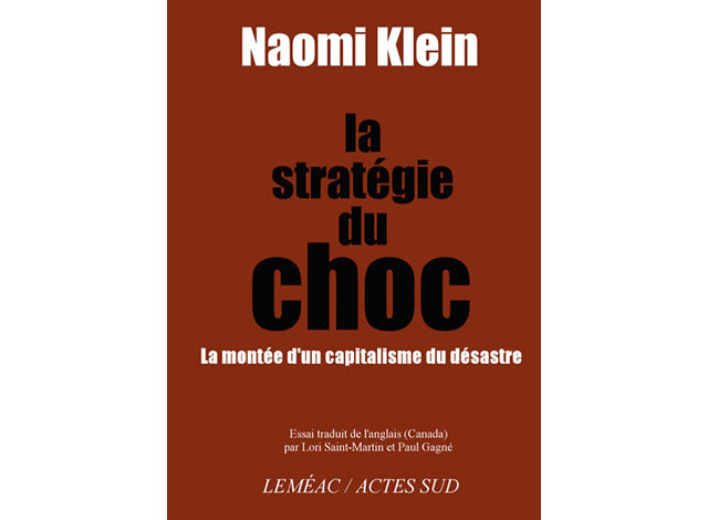 La stratégie du choc